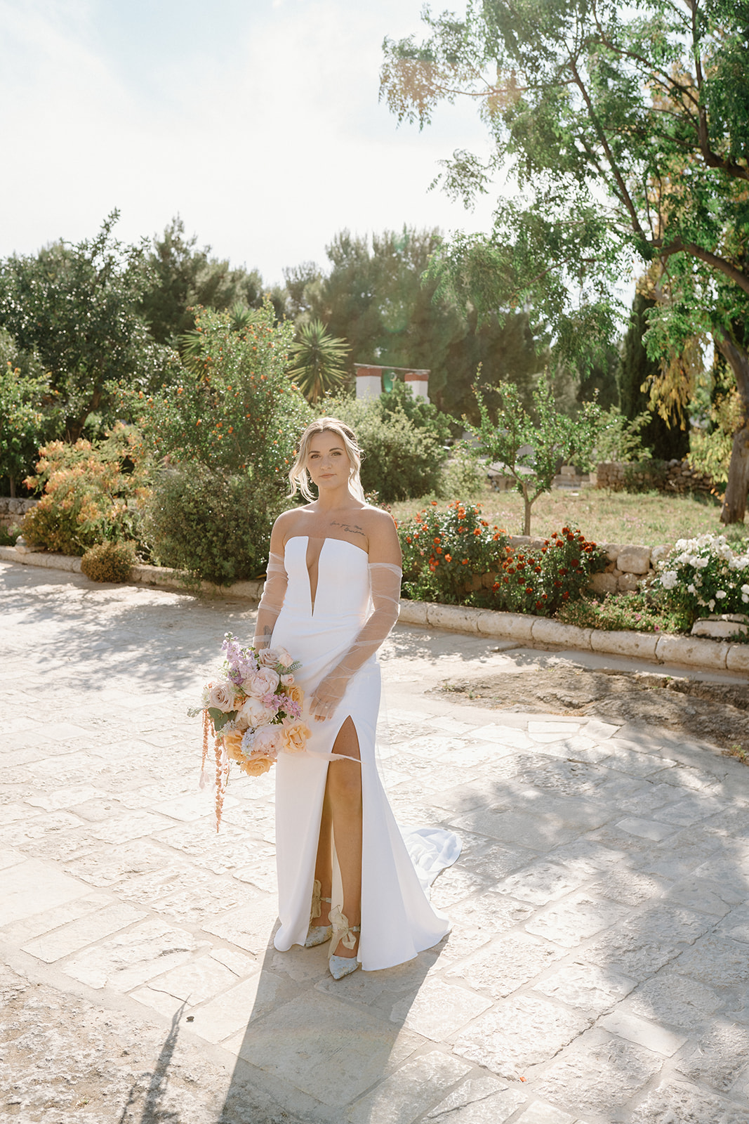 Bride portrait in a Puglia Masseria