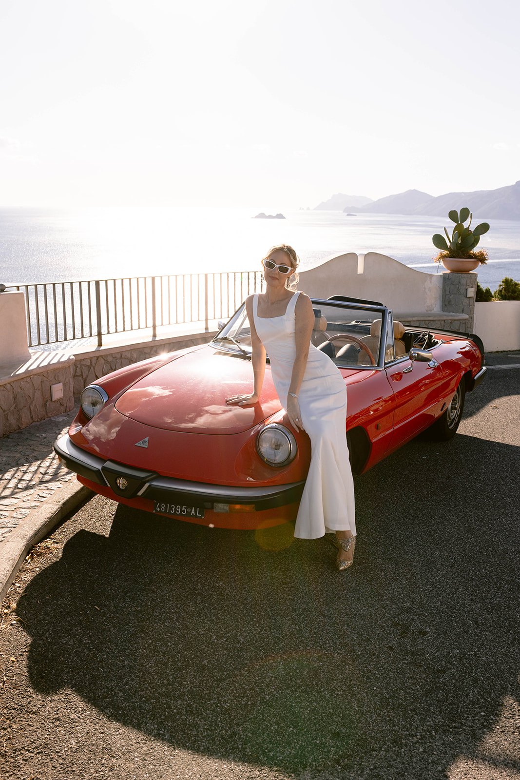 Bride portrait in Amalfi Coast